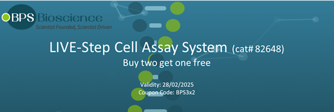 BPS Live- Step Cell Assay System: buy 2 get 1 free